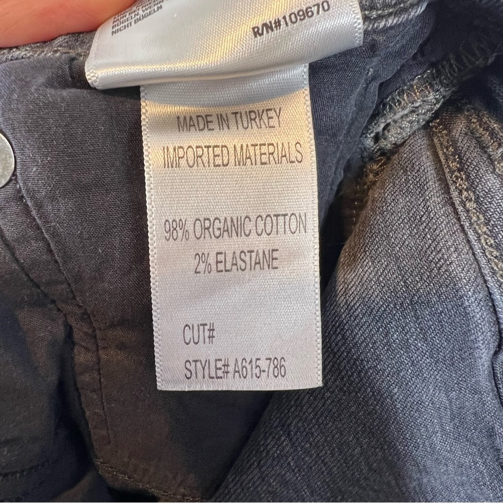 Agolde Black High Rise Jeans - Picture 9 of 9